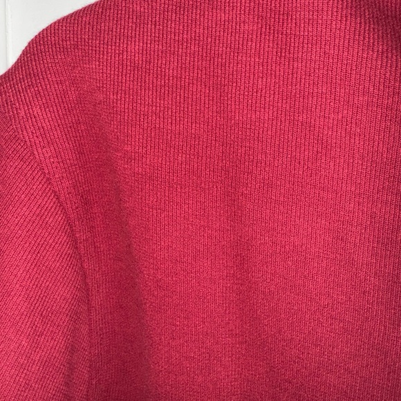 Tasso Elba Men's Textured Shawl-Collar Pullover Sweater in red size L - Picture 4 of 10